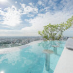 Pool with Jacuzzi and Poolside Theatre