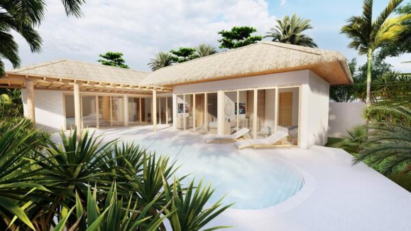 2 and 3 bedroom villa with a private pool