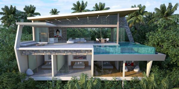 3 bedroom villa only 200 meters from Chaweng Noi beach