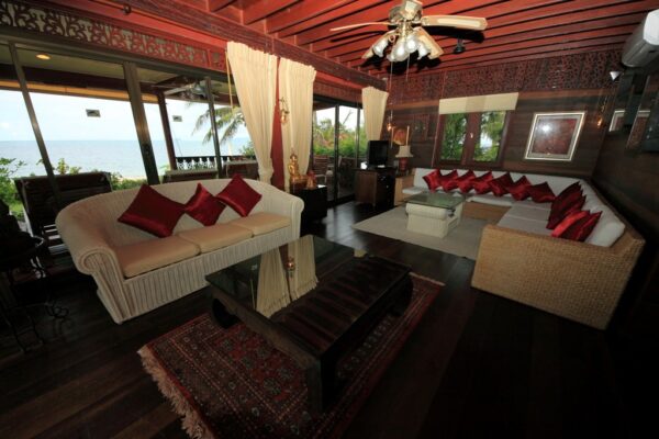 Thai Teak 4 bedroom ocean front villa：圖片 12