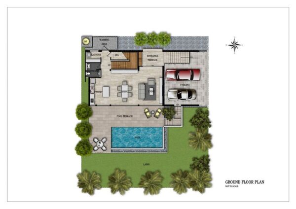 Modern residence 2 bedroom private pool villa：圖片 10