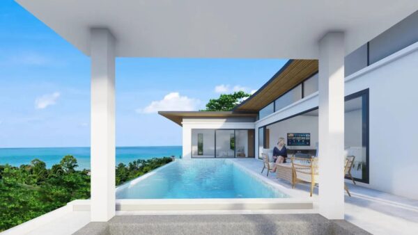 4 bedroom sea view villa with a private pool：圖片 2