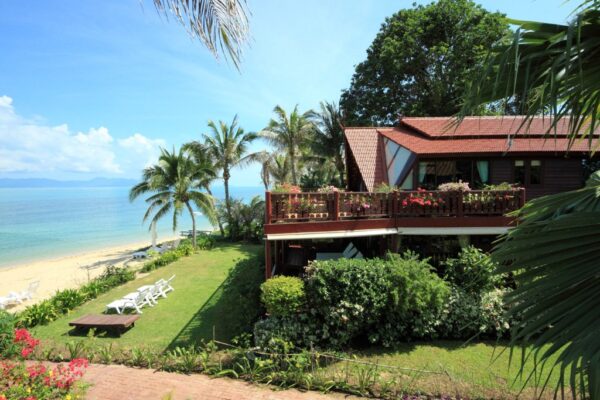 Thai Teak 4 bedroom ocean front villa：圖片 2