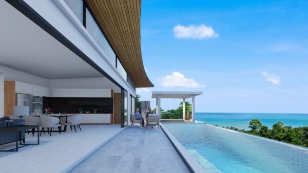 4 bedroom sea view villa with a private pool：圖片 4