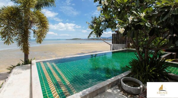 Beachfront 2 bedroom villa with sunset sea view：圖片 4